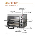 Grace kitchen High Capacity Hotel Kitchen Bakery Equipment Electric two deck  Bread Baking Pizza Oven